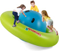 OLAKIDS 8FT Inflatable Dome Rocker Bouncer - Giant Outdoor Play Seesaw