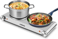 Electric Double Burner Hot Plate - Portable 1800W Countertop Cooktop
