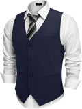 COOFANDY Men's Smart Casual Vests Enhancing Your Professional Wardrobe