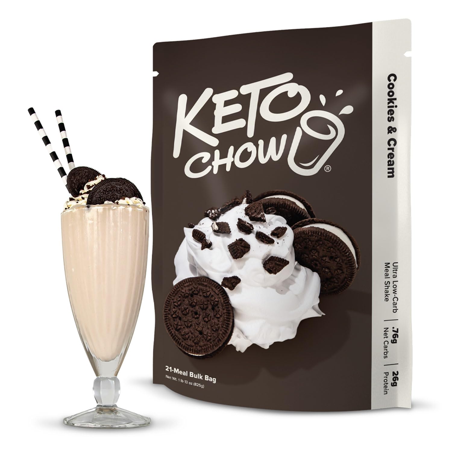 Keto Chow Meal Replacement Shake - Delicious Low Carb Option