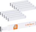 Kitchen Drawer Dividers 10 Pack Adjustable 16-22 in - Tidy Storage