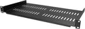 1U Vented Server Rack Shelf for 19in Racks - Durable 10in Deep