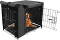 Durable Dog Crate Cover Double Door for 48 in Wire Crate - Secure