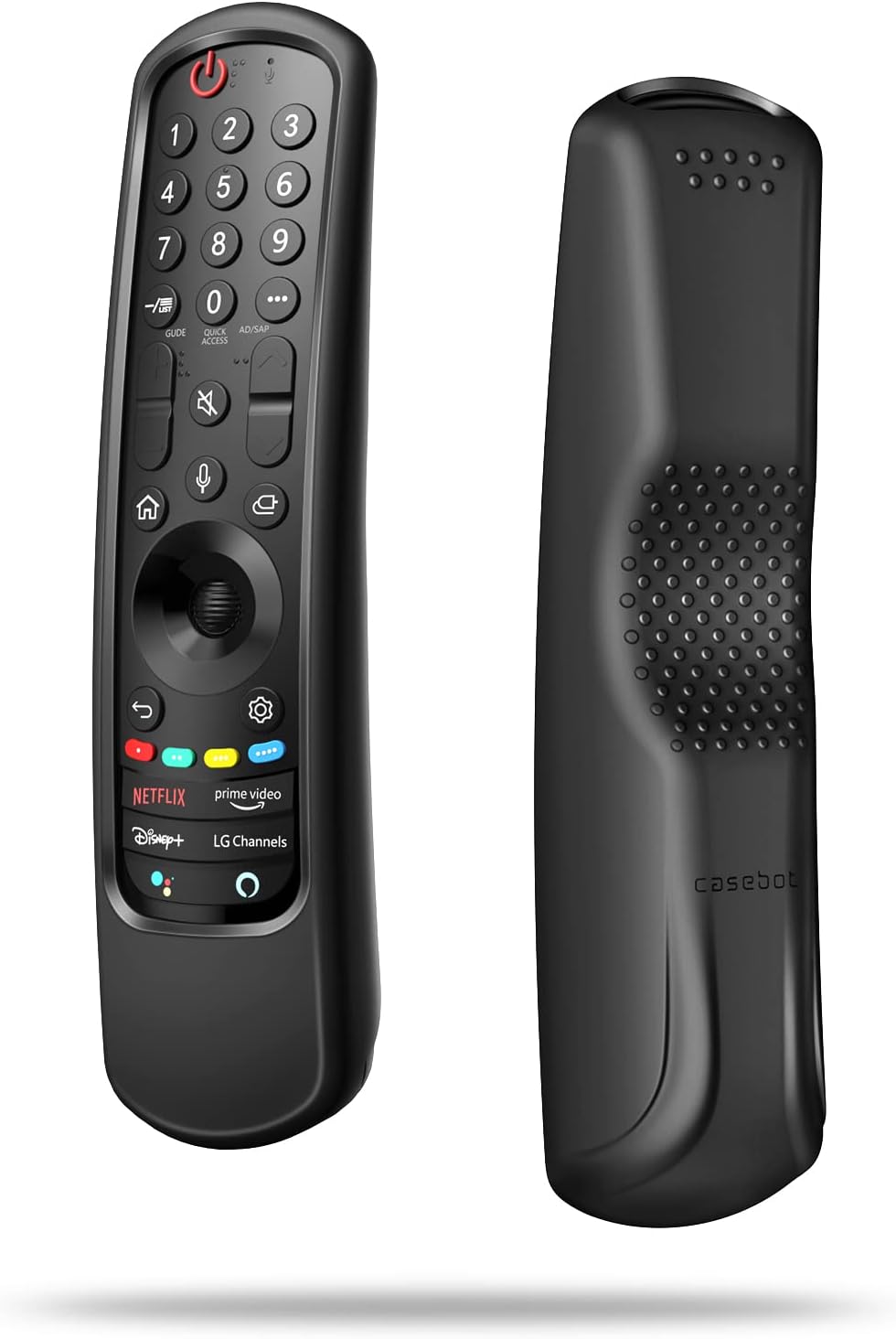 Fintie Anti-Slip Silicone Case for LG Smart TV Remote, Black