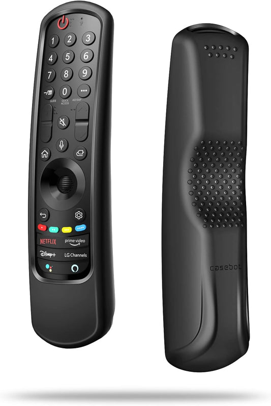 Fintie Anti-Slip Silicone Case for LG Smart TV Remote, Black