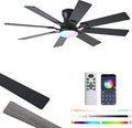 52 in Ceiling Fan with Light and Remote - Quiet, Reversible Airflow