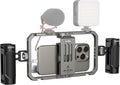 SmallRig Universal Phone Cage - Dual Handle Smartphone Rig for Stable