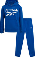 Reebok Boys' Tracksuit 2-Piece Fleece Hoodie & Joggers - Comfortable