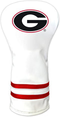 NCAA Driver Golf Club Headcover in White for Ultimate Team Support