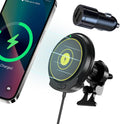 15W MagSafe Car Mount Charger for iPhone - Fast Magnetic Hold