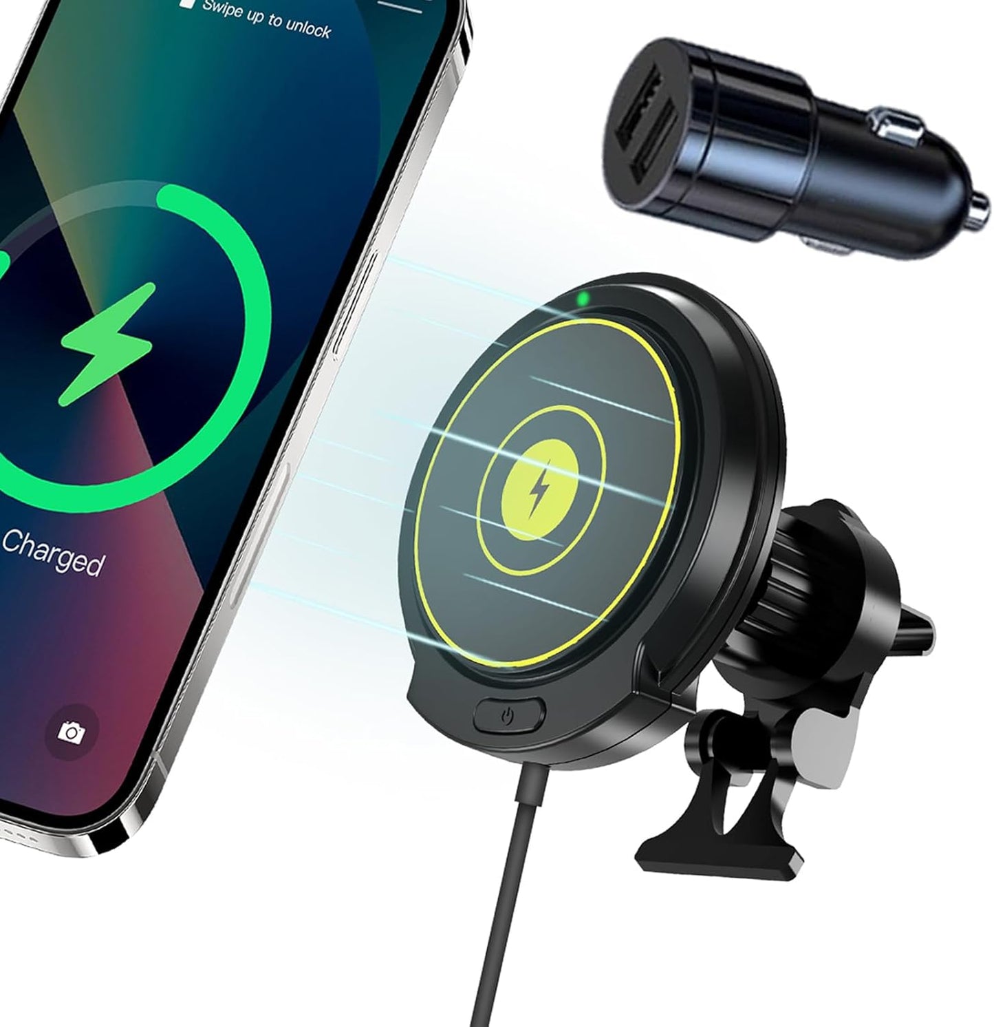 Fast Charge Riida 15W MagSafe Car Mount