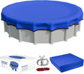 18ft Round Winter Pool Cover for Above Ground Pools - Windproof