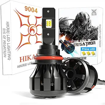 HIKARI UltraFocus 9004/HB1 LED Bulbs - Brightest Dual Beam Upgrade