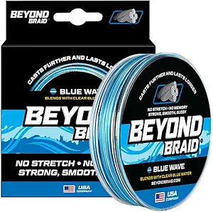Beyond Braid Braided Fishing Line - Super Strong & Abrasion Resistant