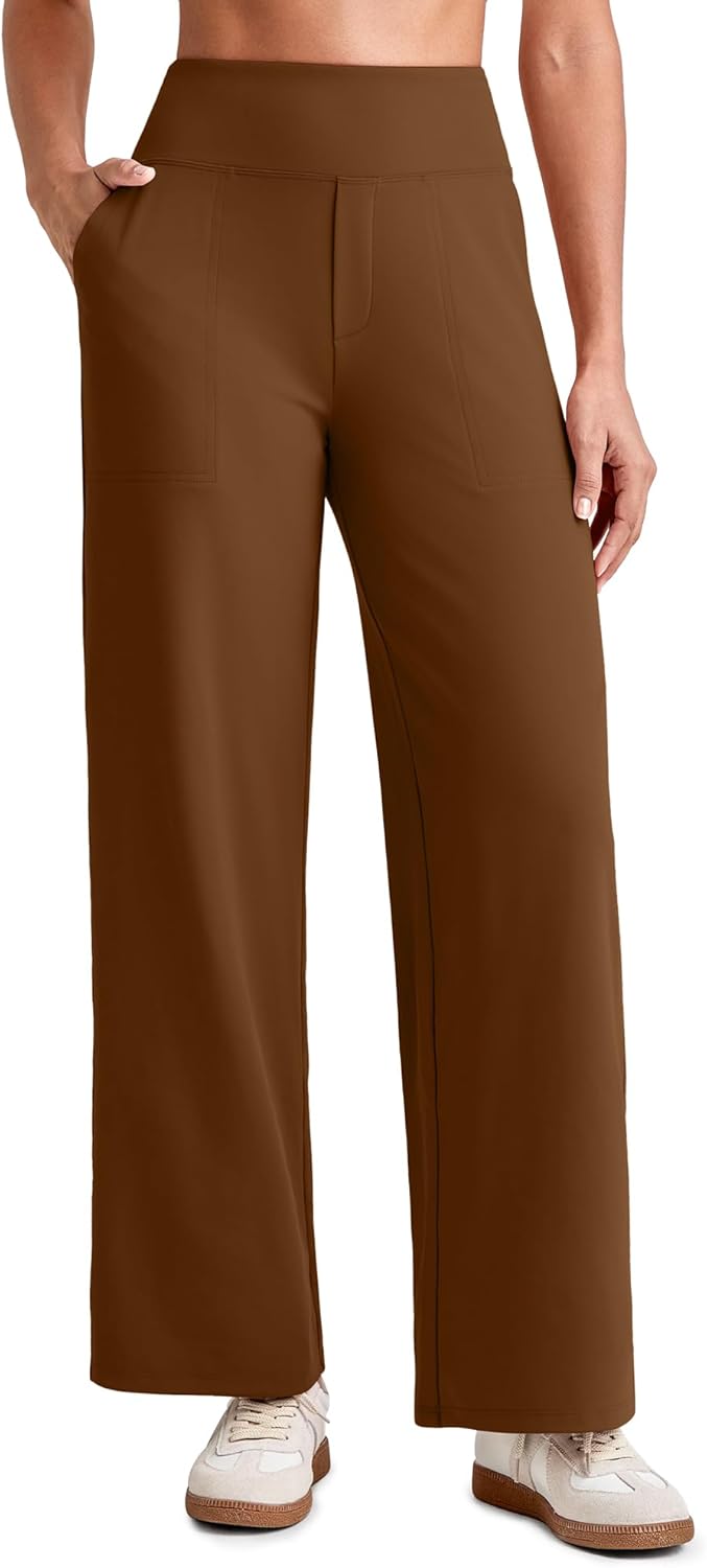 G4Free 25.5ft'/27.5ft'/29.5ft' Wide Leg Pants for Women