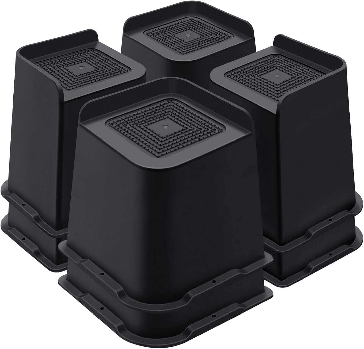 Bed Risers 6 Inch Heavy Duty for Furniture, Support 5000 Lbs