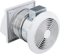 Quini 512M Through-the-Wall Exhaust Fan 6-in Vent - Compact 80 CFM
