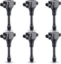 ENA Ignition Coil Pack Set of 6 Compatible with Infiniti Nissan 3.5L