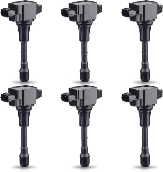ENA Set of 6 Ignition Coil Pack for Infiniti Nissan Vehicles