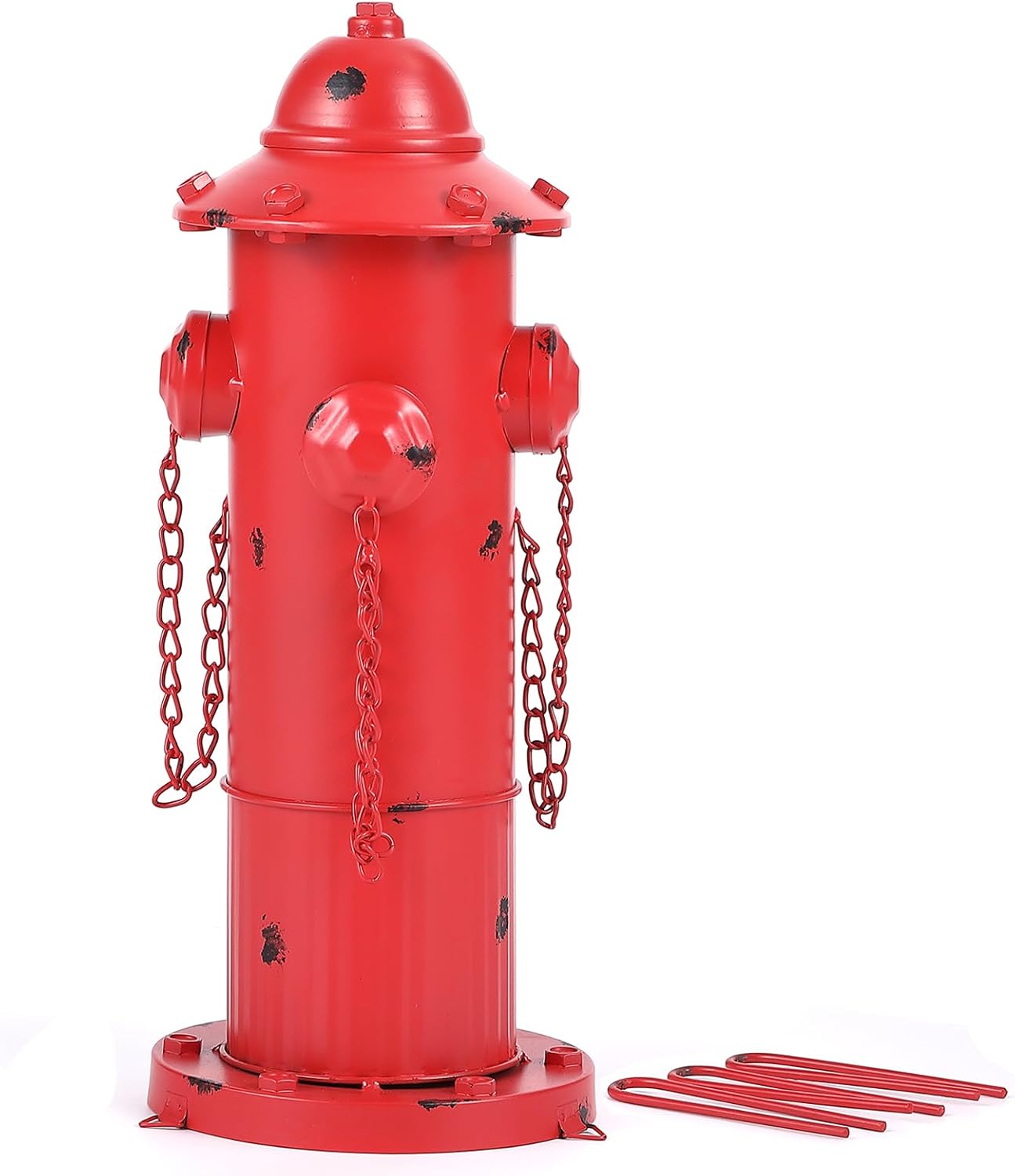Fire Hydrant for Dogs to Pee on - Durable Metal Pee Post