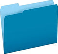 Pendaflex Two-Tone Color File Folders Letter Size - Clear Interior