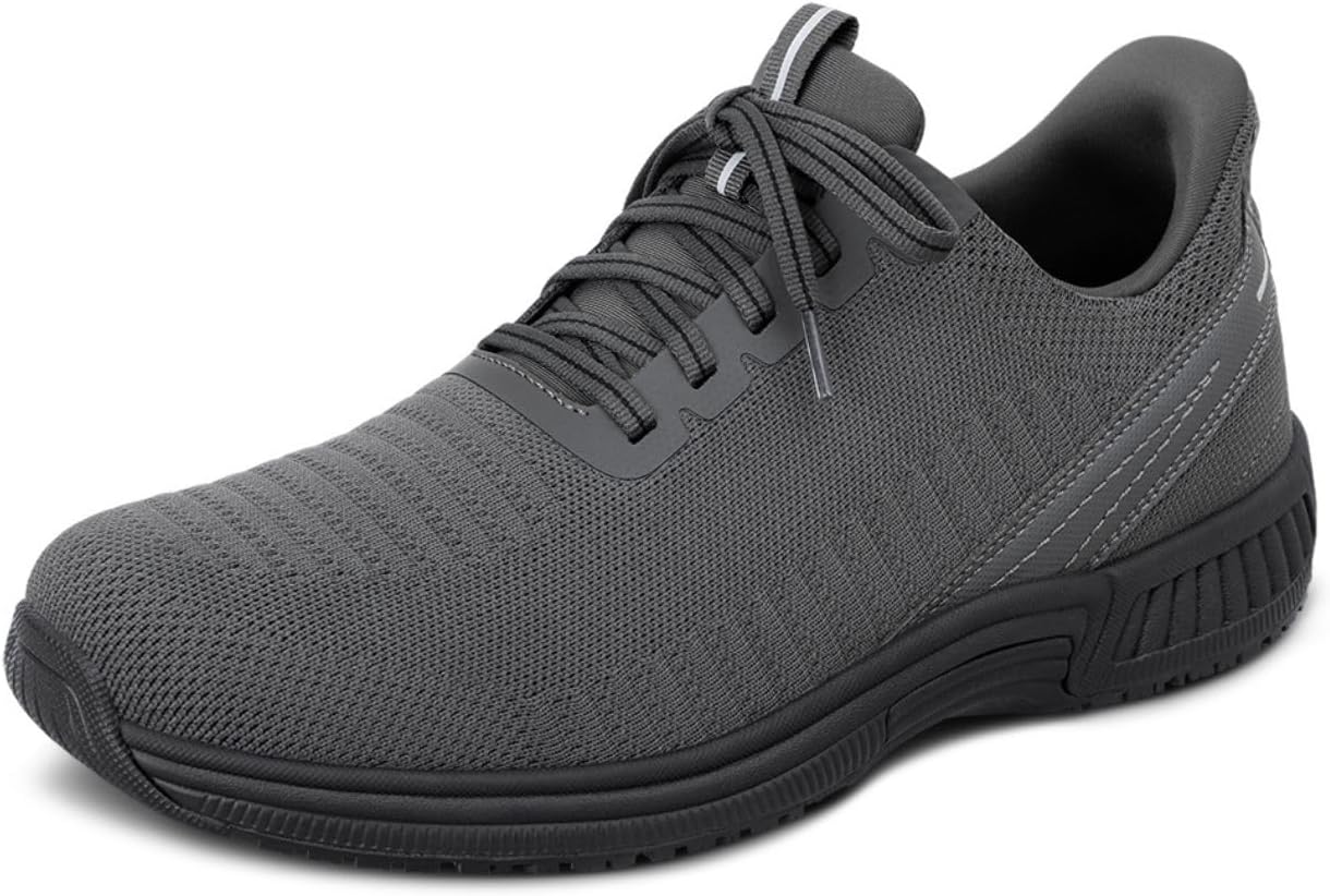Orthofeet Men's Orthopedic Knit Yari Hands-Free Sneakers Review