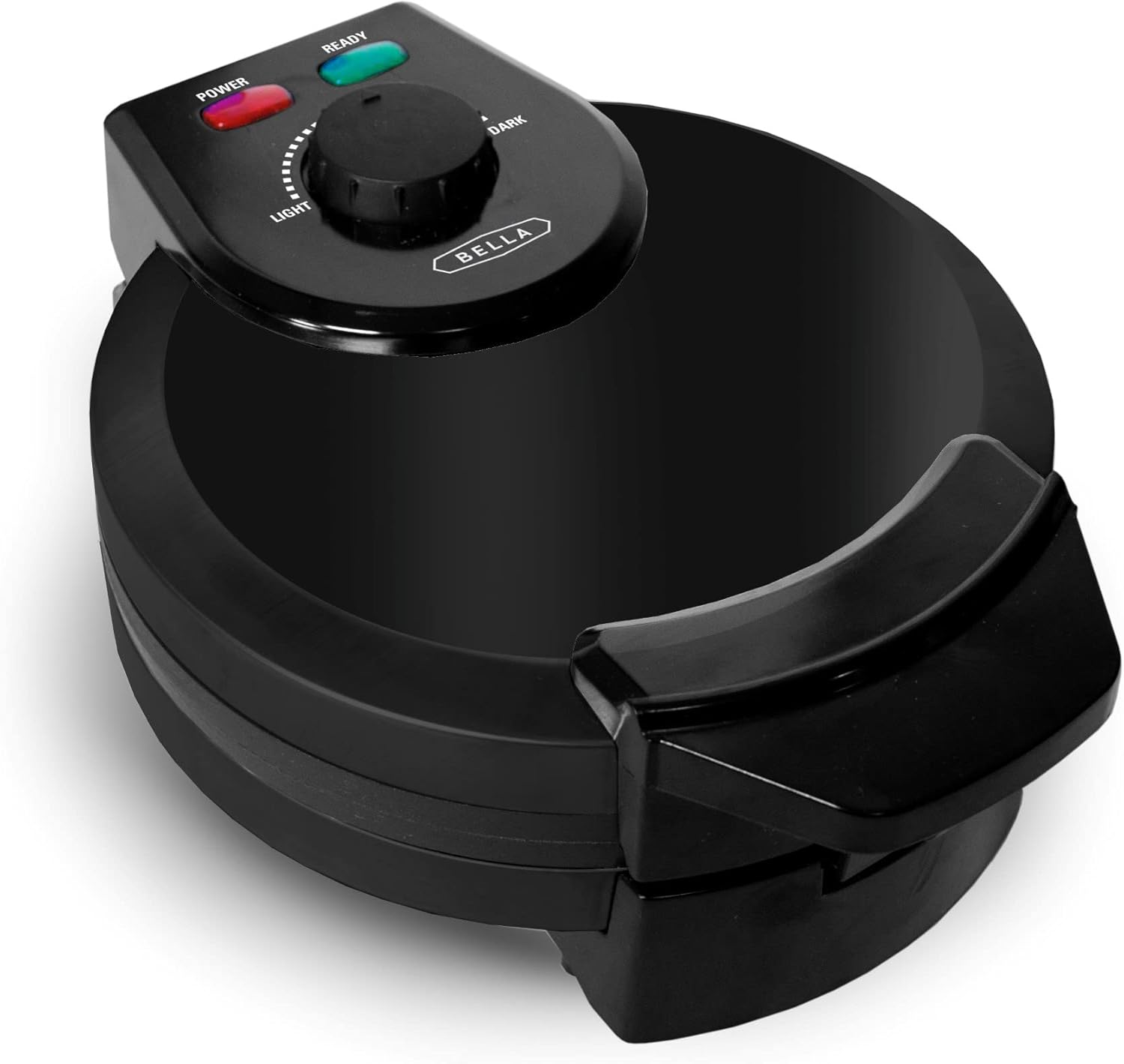 BELLA 7 Round Waffle Maker, Deep Nonstick Plates