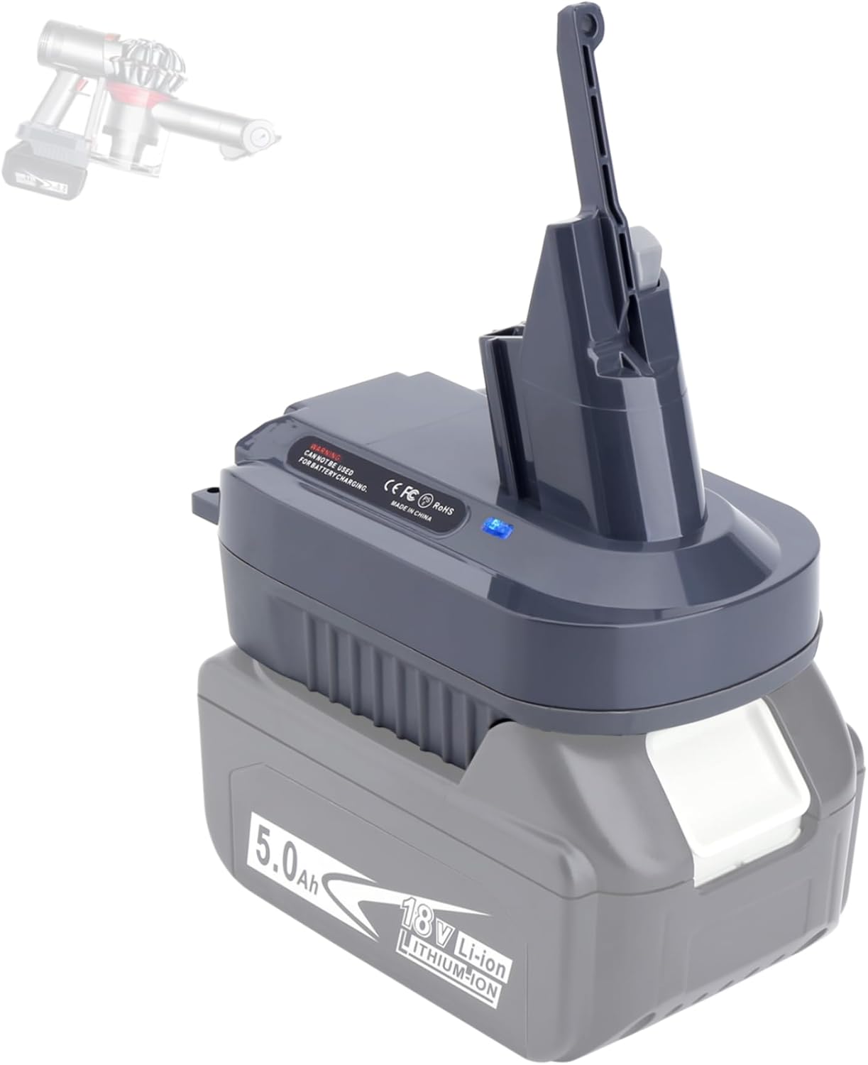 Revive Dyson V8 with Makita 18V Adapter