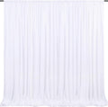 MoKoHouse 10x8 White Photography Backdrop - Thick Fabric - 2 Panels