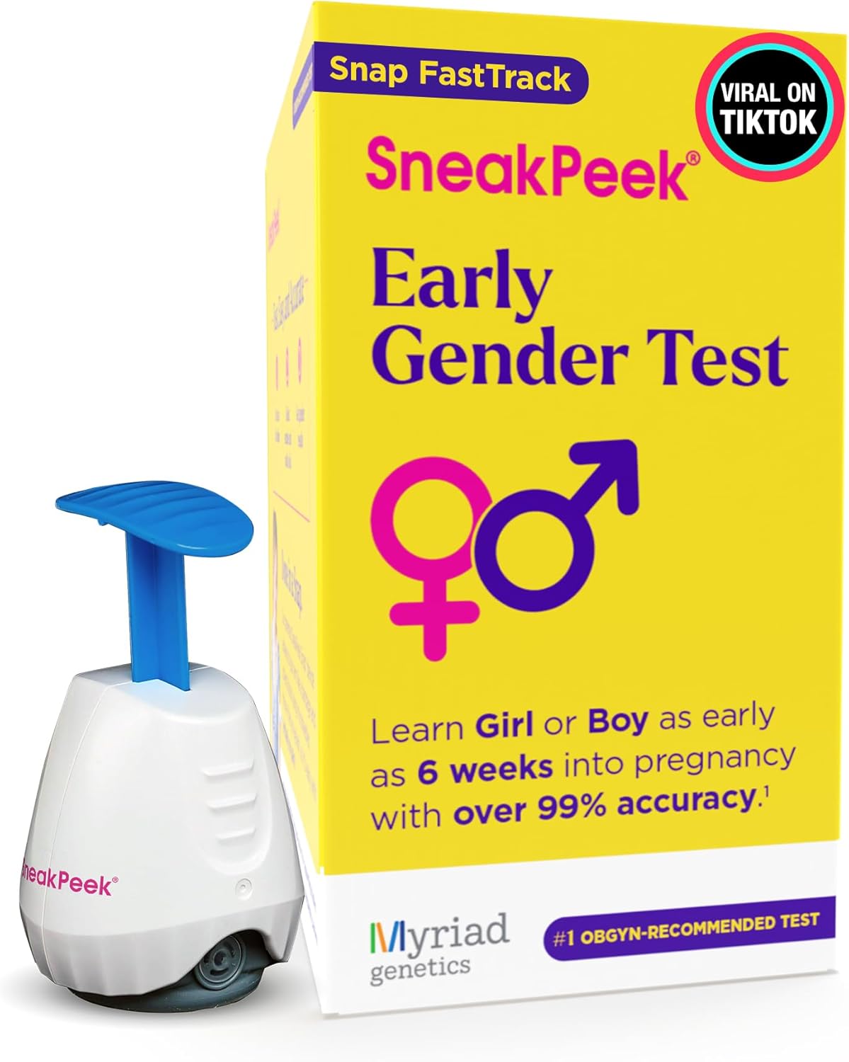 SneakPeek Early Gender Test Kit - Fast, Accurate Results at Home