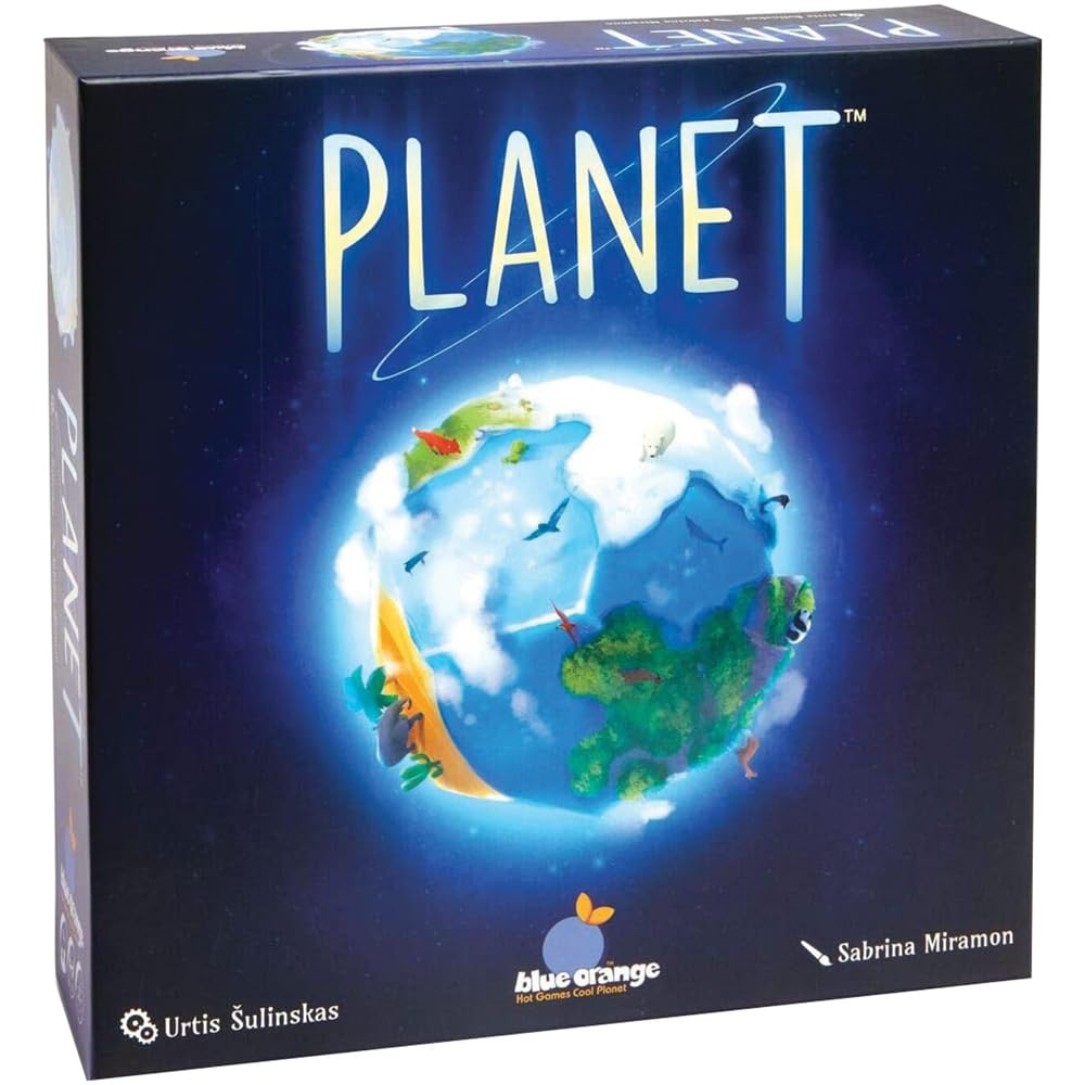 Planet Board Game by Blue Orange - Fun 3D Strategy for All Ages