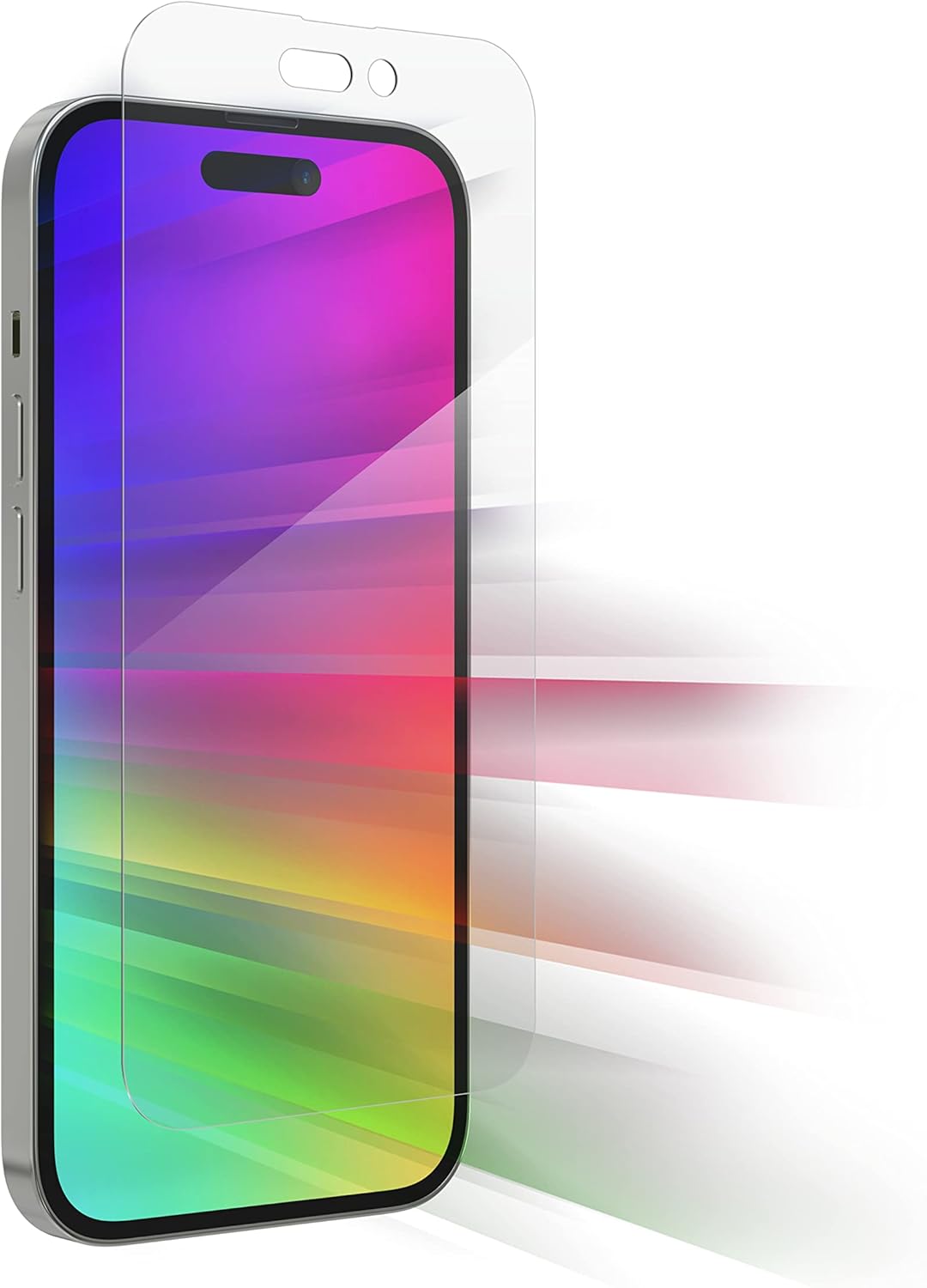 ZAGG Glass Elite VisionGuard Screen Protector for iPhone 14 Pro