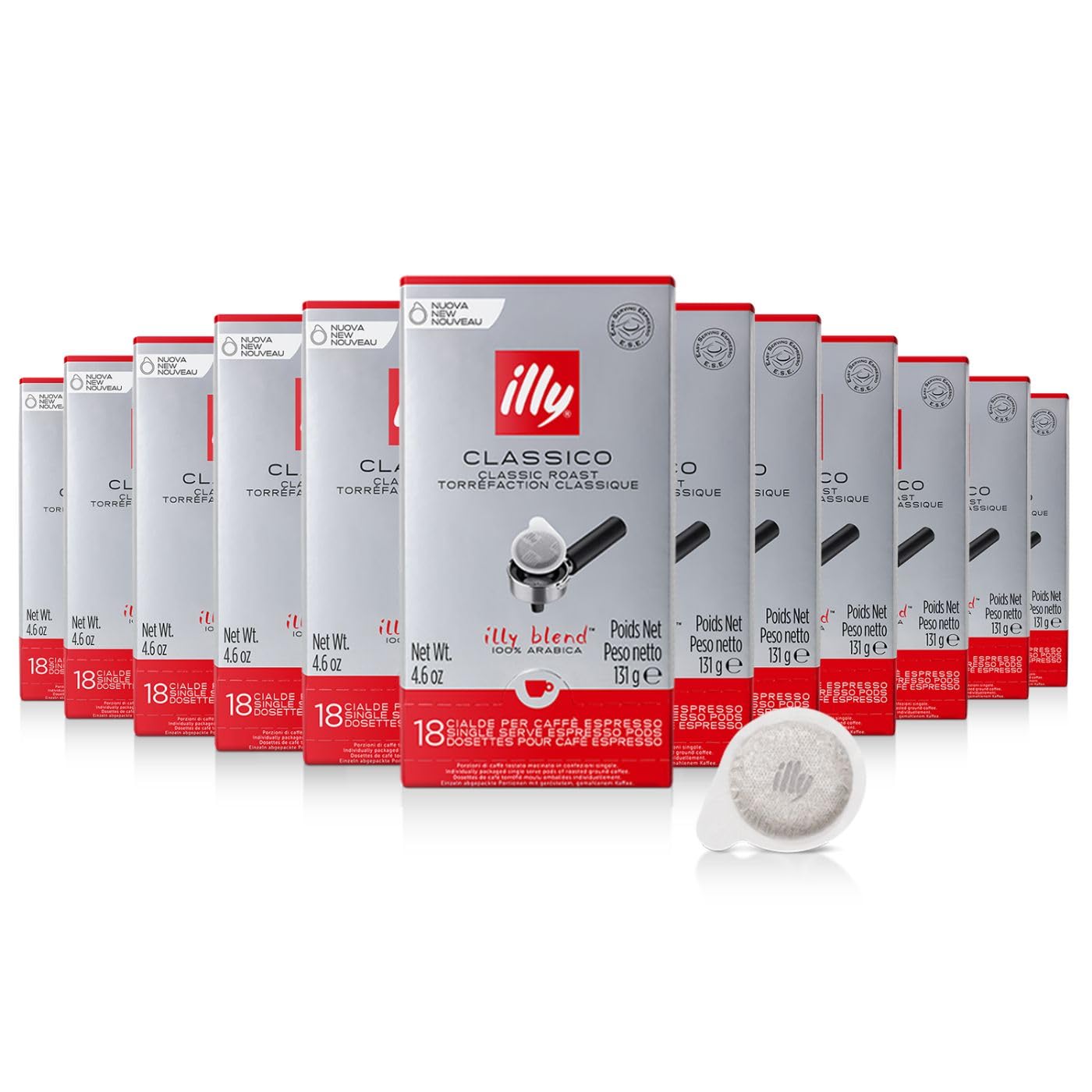 illy E.S.E. Coffee Capsules - Rich Chocolate & Caramel Notes