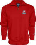 Blue 84 Men's Quarter Zip Sweatshirt Icon - Arizona Wildcats