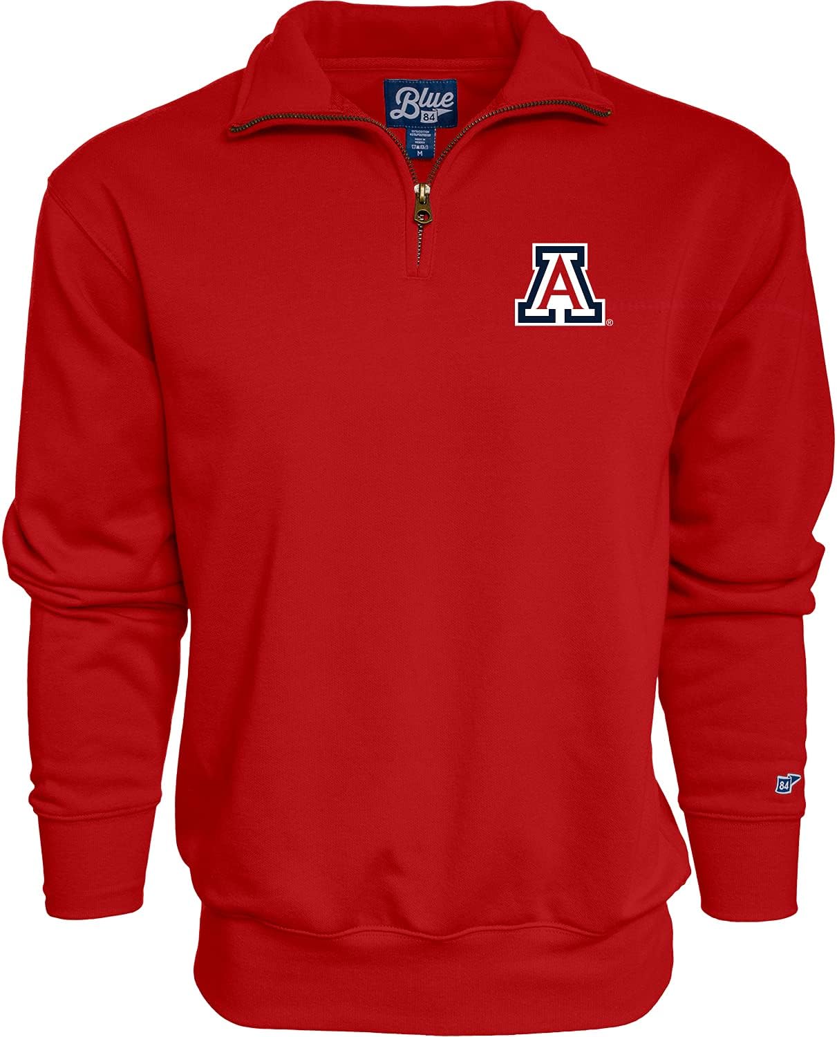 Arizona Wildcats Men's Quarter Zip Sweatshirt - Team Pride Gear