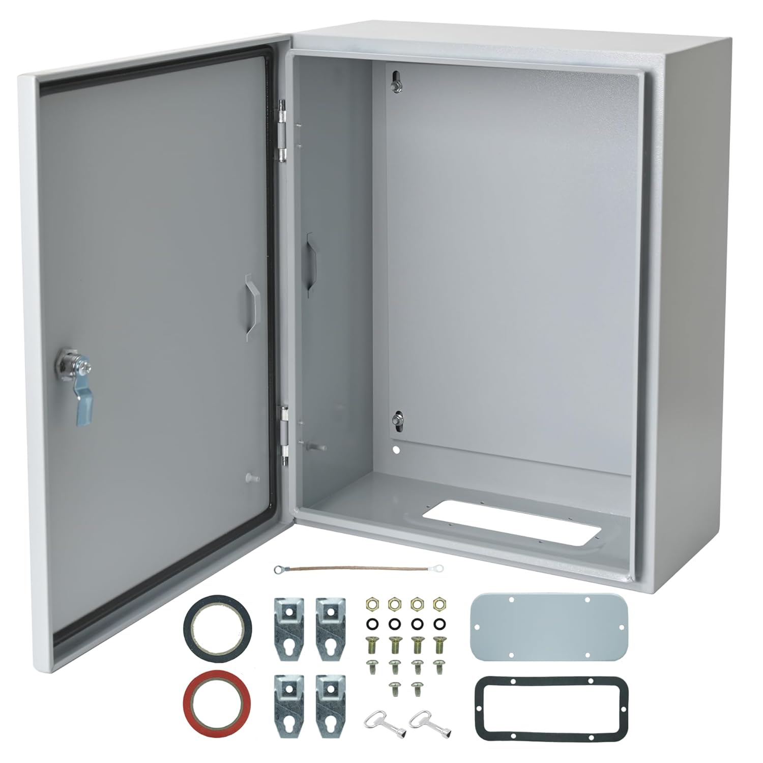 Waterproof Electrical Enclosure for Outdoor Use, 16 x 12 x 8 in