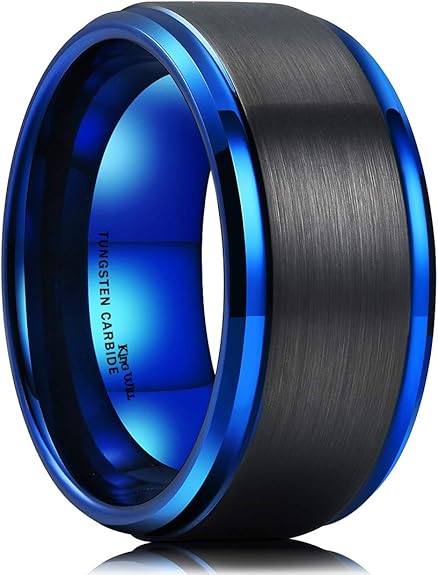 King Will Basic Tungsten Ring for Men - Stylish Comfort Fit Band