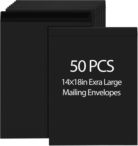 Extra Large Mailing Envelopes 14 x 18 for Safe Document Storage