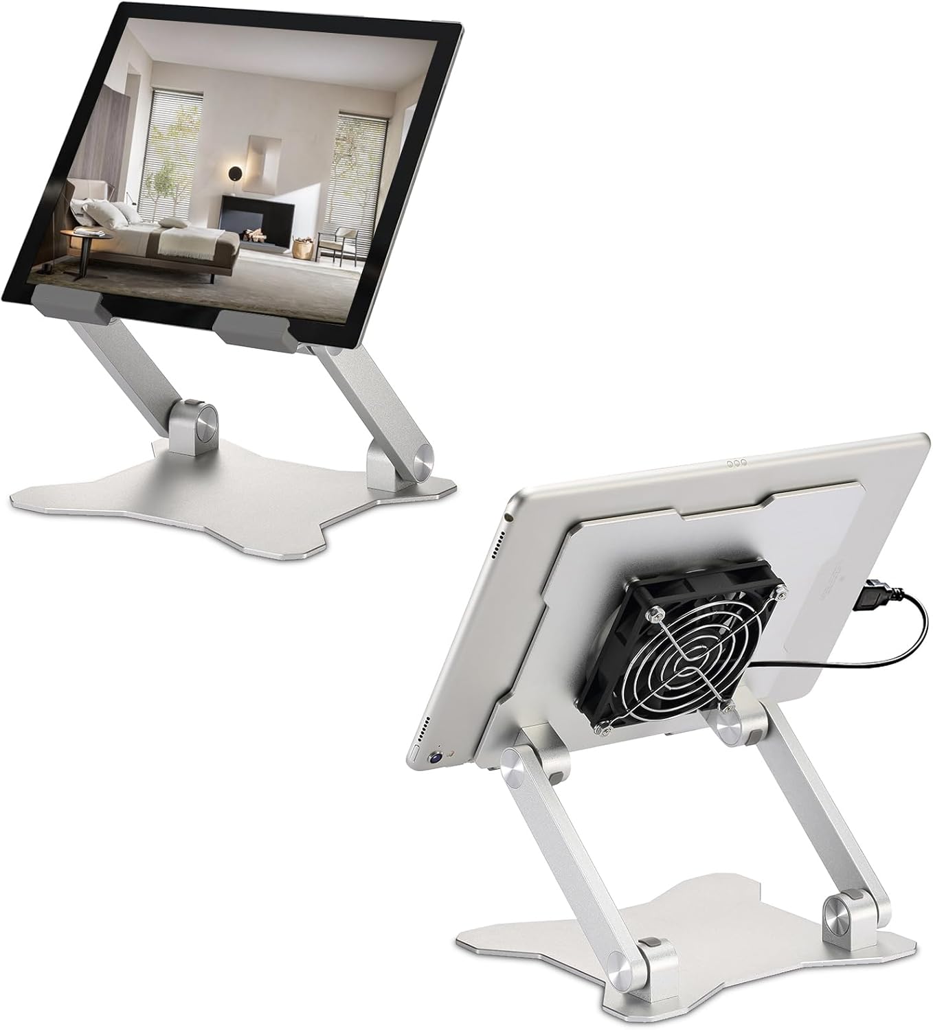 Surface Pro Stand with Cooling Fan for Tablets and iPads
