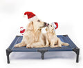 Elevated Dog Bed for Medium Dogs - Cooling Dual Support Cot