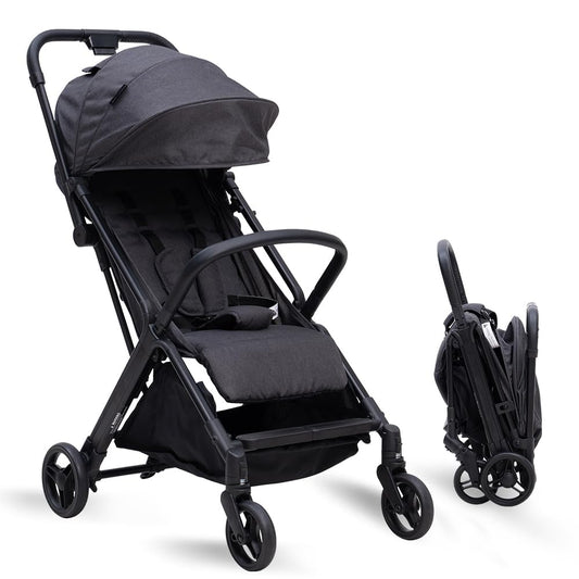 Lightweight Baby Stroller with Automatic Fold for Travel Needs