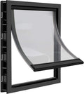 Large Dog Door with Soft Magnetic Flap and Snap-in Panel - Secure