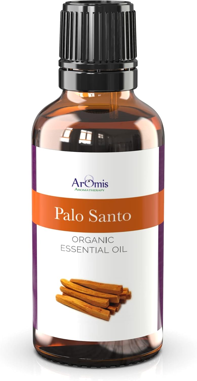 ArOmis Organic Palo Santo Essential Oil for Aromatherapy Use