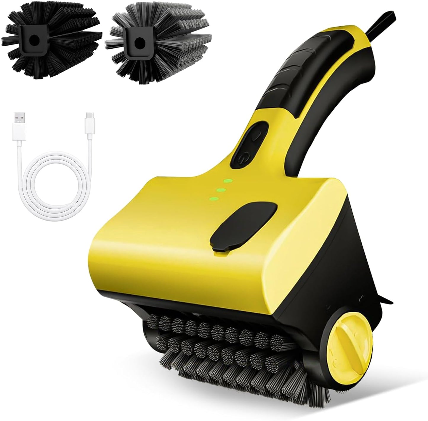 Electric Grill Clean Brush with Liquid Box for Easy Cleaning