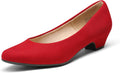Women's Mila Low Chunky Heel Pump Shoes - Low 1.5in Heel Comfort