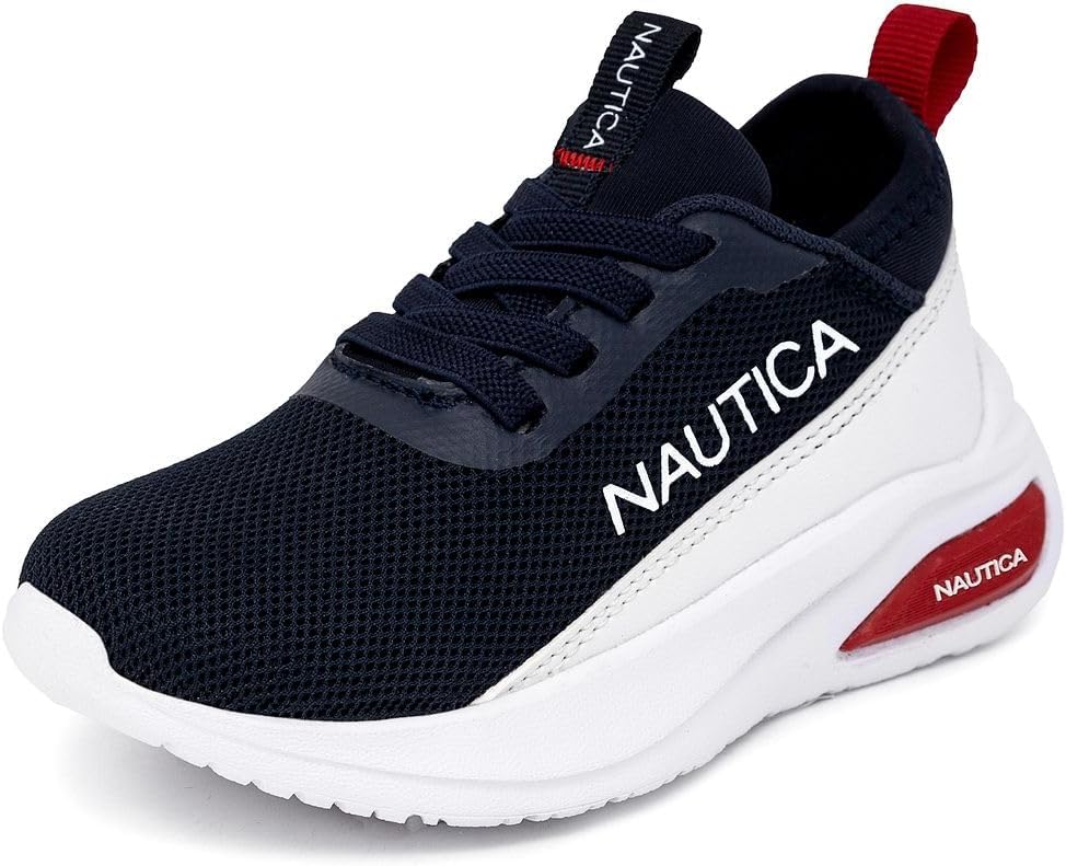 Nautica Kids Athletic Slip-On Sneakers for Active Boys and Girls