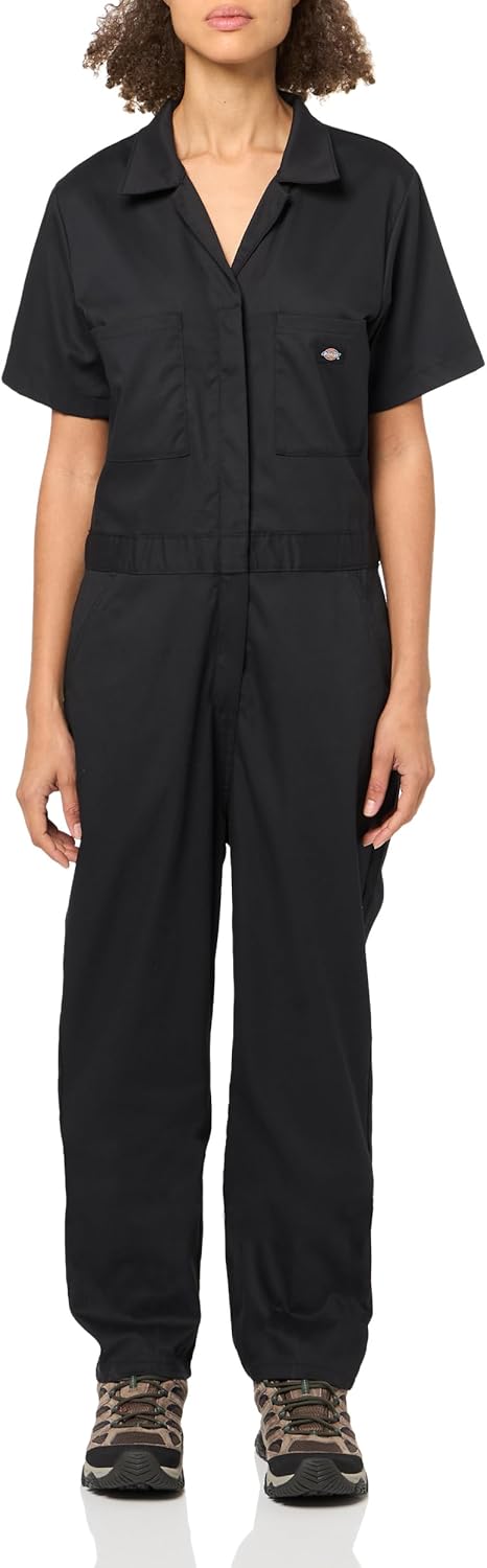Dickies Women's Flex Cooling Short Sleeve Coveralls for Comfort