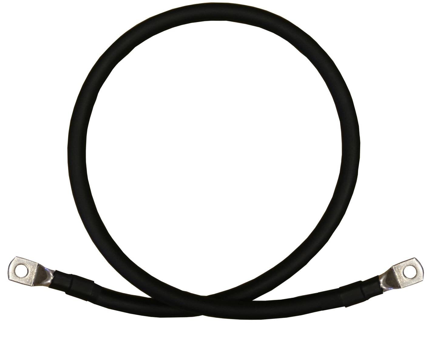 4 AWG 4 Gauge Black Battery Inverter Cables for Solar and RV