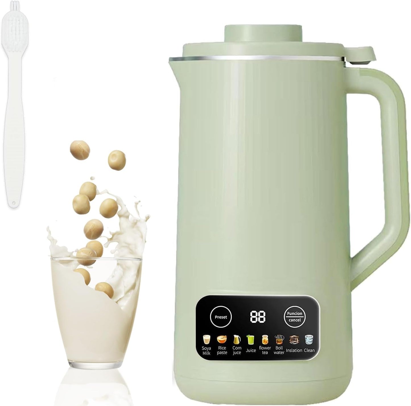 Green Stainless Steel Nut Milk Maker - Homemade Variety!