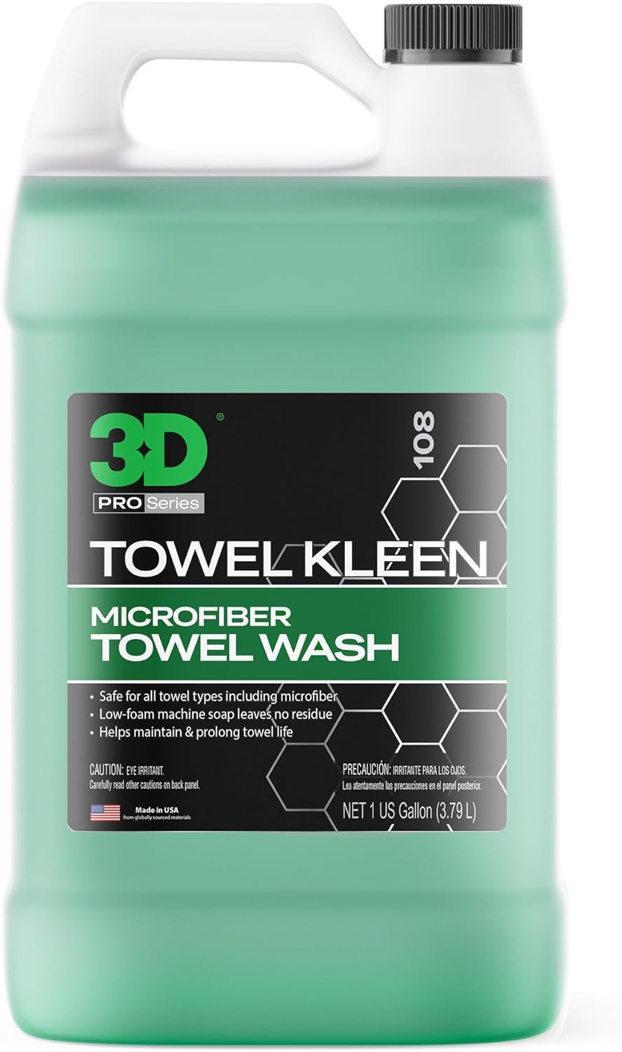 3D Towel Kleen Microfiber Detergent for Deep Cleaning Towels